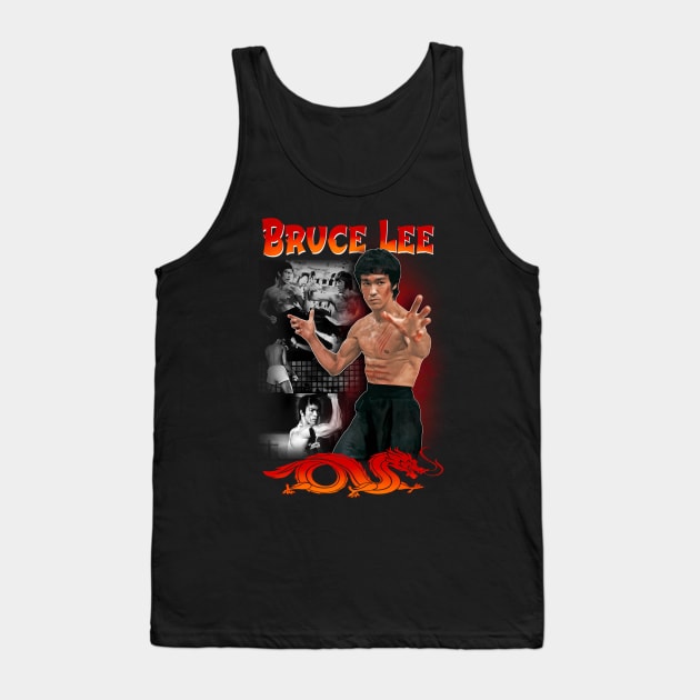 Legend Bruce Movie Jeet Kune Do Be Water Lee Tank Top by Garmentcrooks